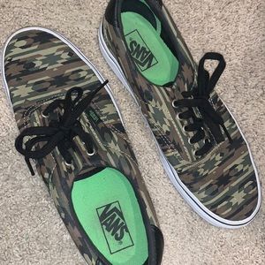 Aztec Camo vans